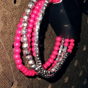 Bead stretchy bracelet